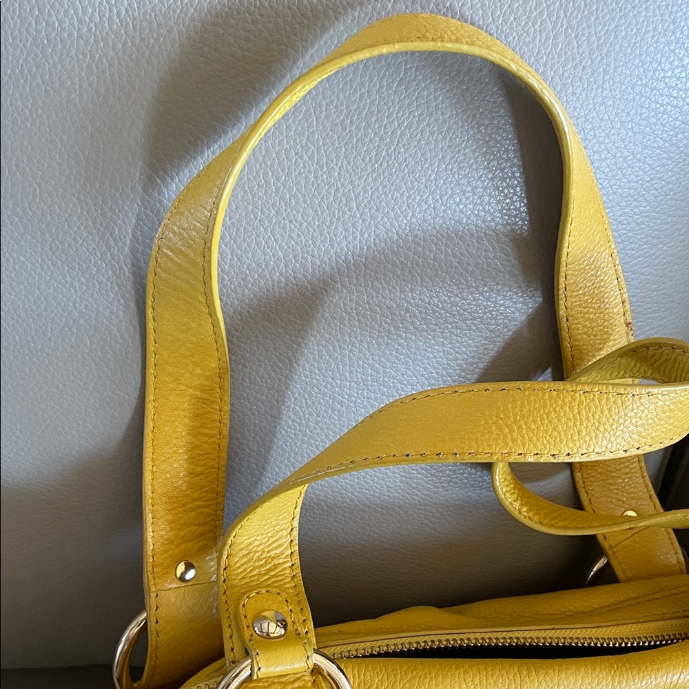 Michael Kors Vibrant Yellow Handbag - Picture 13 of 16